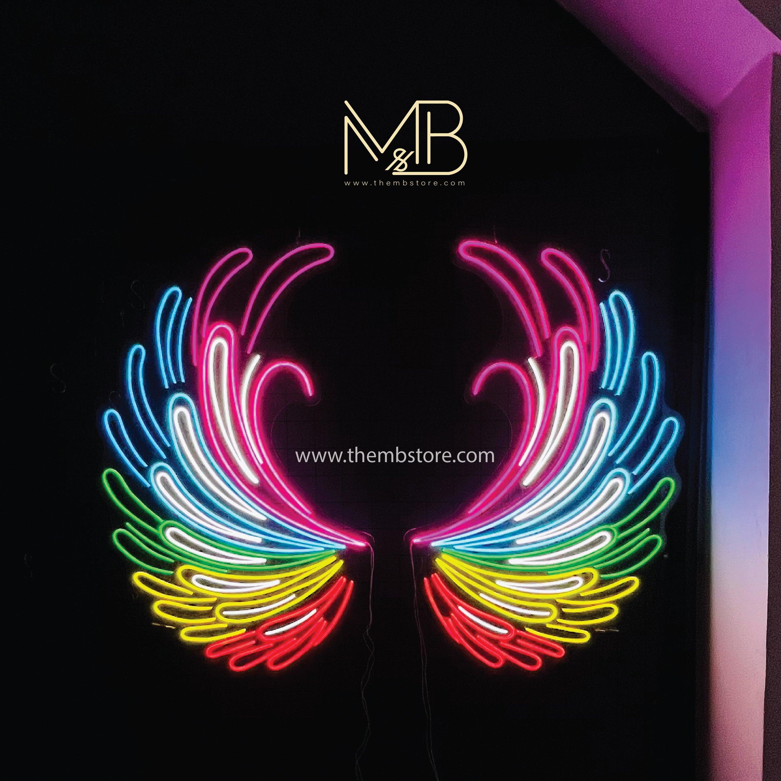Multicolor Butterfly Wings 48 x 52 inches - Makkar & Brothers