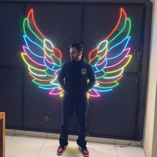 Snoopy Neon Wings