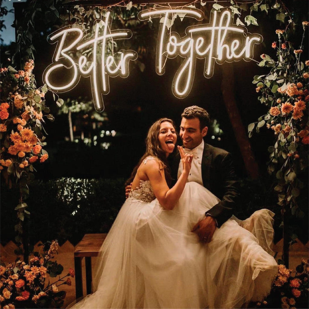 Better Together Neon Sign - Makkar & Brothers