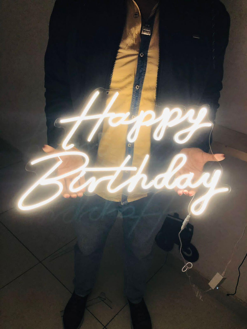 Happy Birthday Neon - Makkar & Brothers