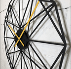 Matte yellow clock - Makkar & Brothers