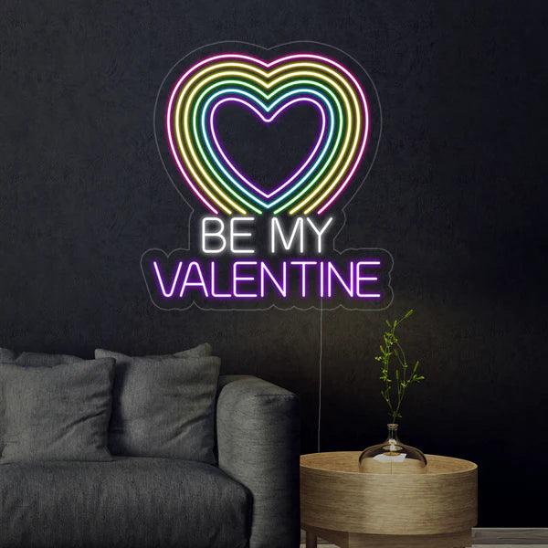 Be My Valentine Neon Sign