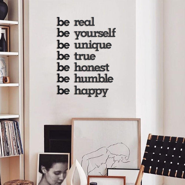 Be Real Wall Art