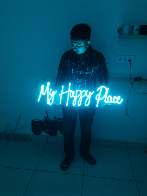 My Happy Place Neon - Makkar & Brothers