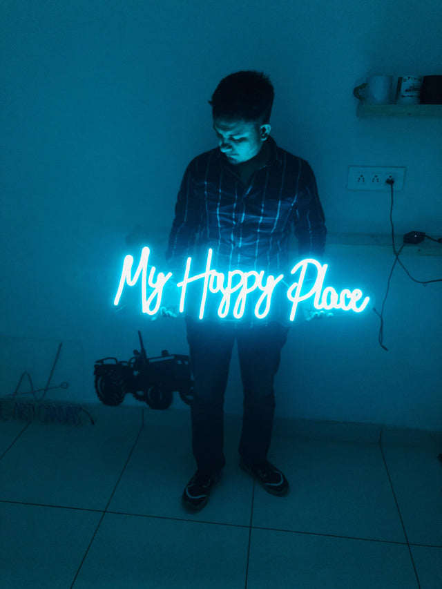 My Happy Place Neon