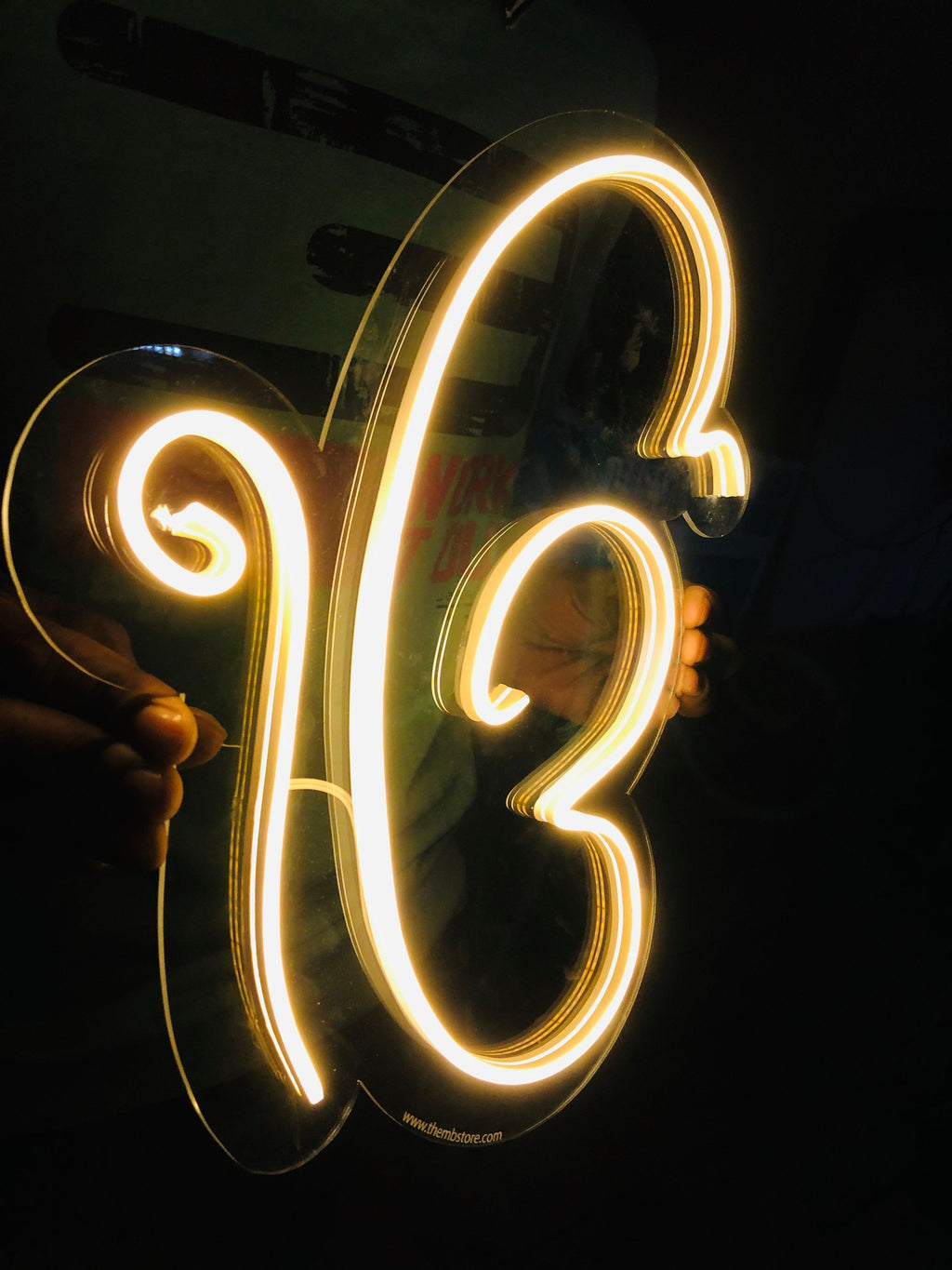 Ek Onkar Neon Sign - Makkar & Brothers