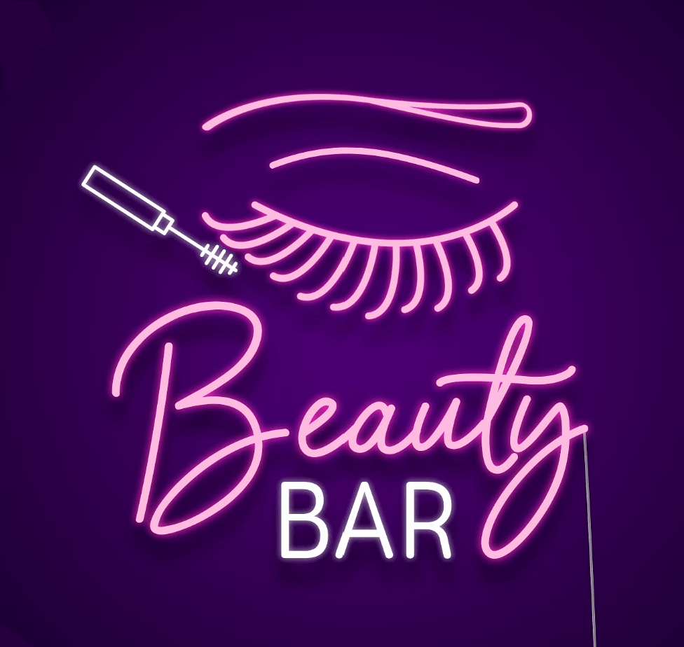 Beauty bar Neon Sign - Makkar & Brothers