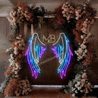 Devil Neon Wings 48 x 48 inches - Makkar & Brothers