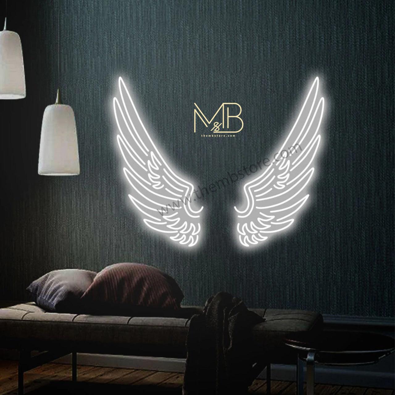 Single Color Neon Wings - Makkar & Brothers