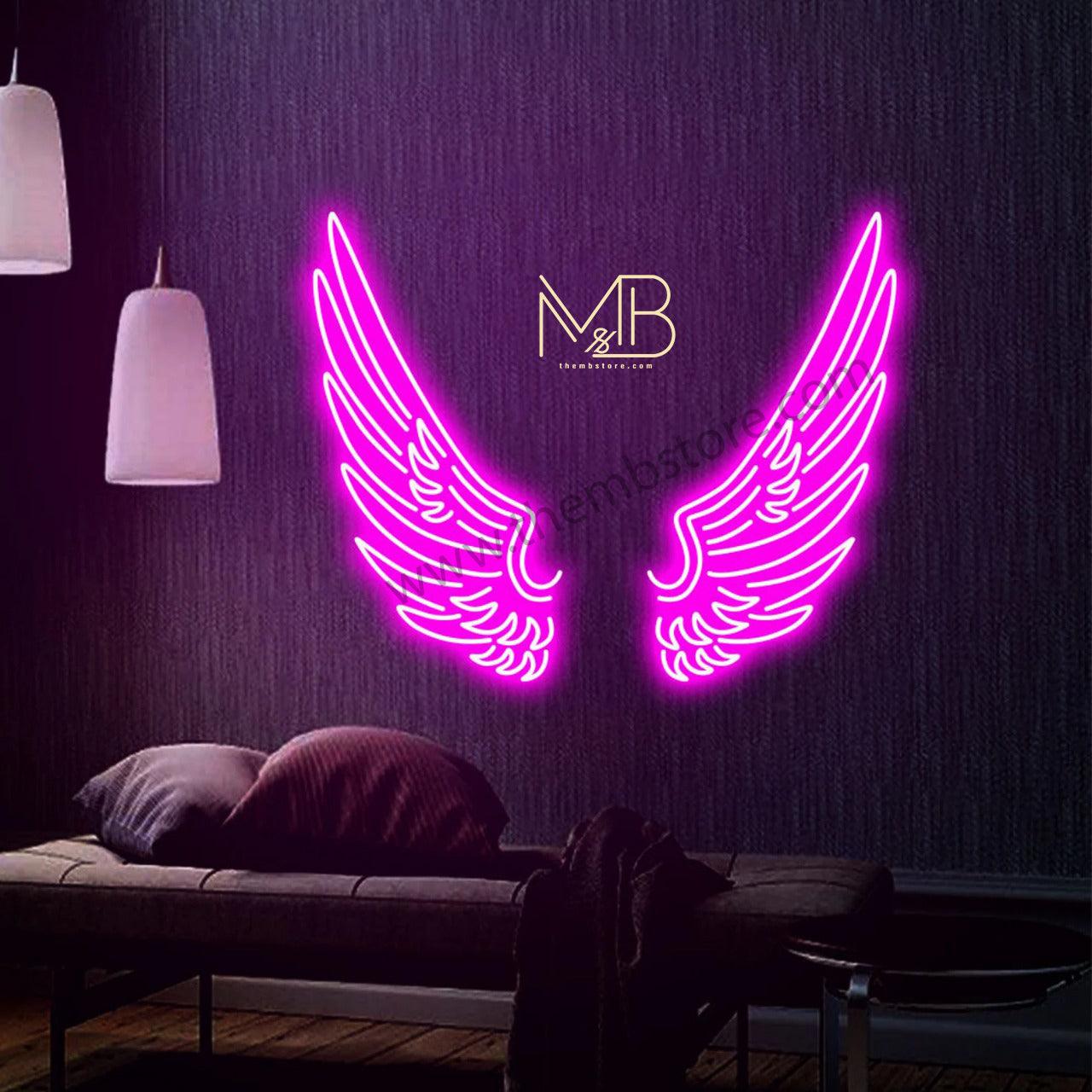 Single Color Neon Wings - Makkar & Brothers