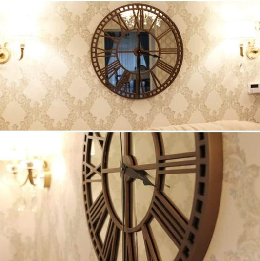 Mirror Clock - Makkar & Brothers