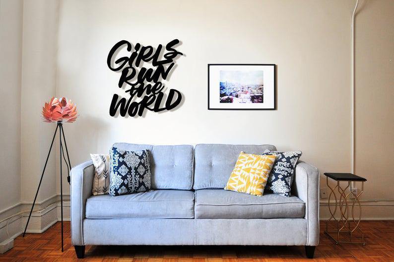 Girls Run the World Wall Art - Makkar & Brothers