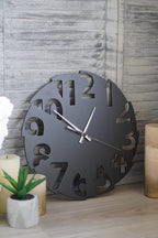 Half Cutt Numeric Clock - Makkar & Brothers