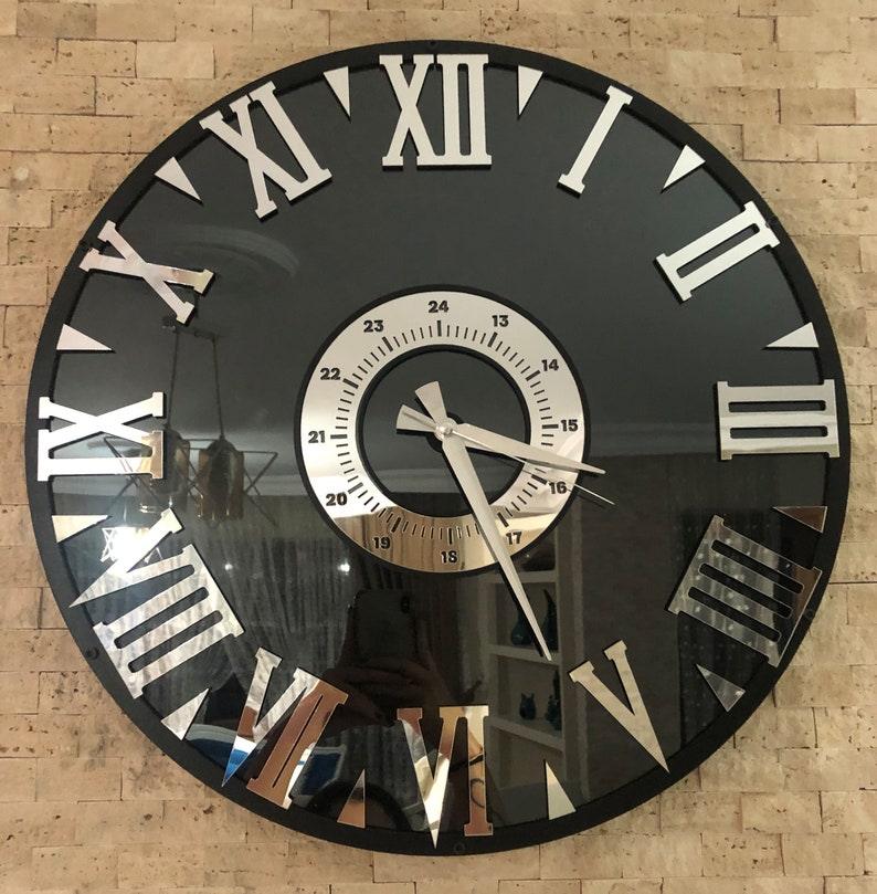 Silver Clock - Makkar & Brothers