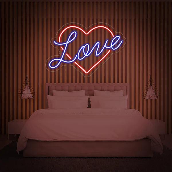 Love Heart Neon Sign
